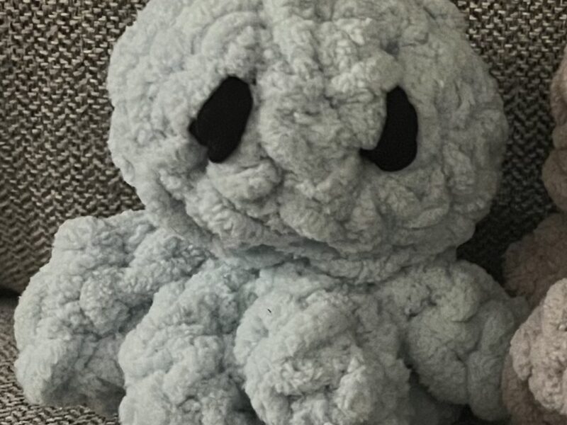 petite pieuvre en crochet