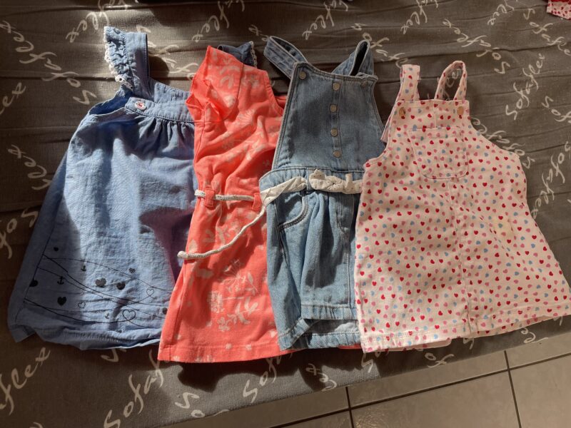 Vêtement lot bébé fille 12 mois